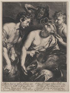 Atalanta and Meleager, 1618-84. Creator: Cornelis Bloemaert