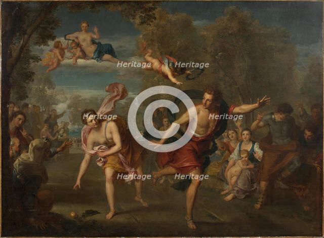 Atalanta and Hippomenes, 1727.