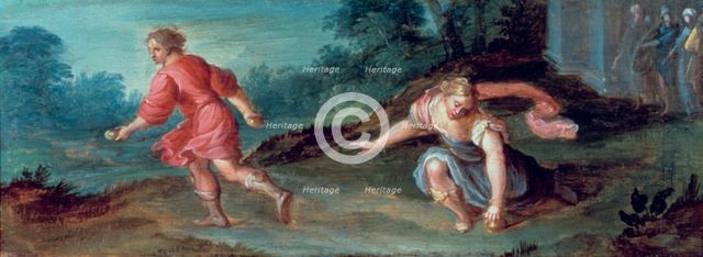 'Atalanta and the Golden Apples', c1619.  Artist: Hendrick van Balen