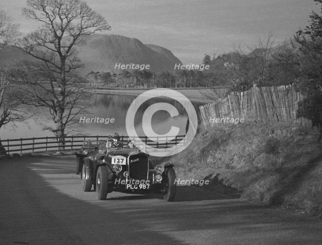 Atalanta driven by Crump on 1952 Daily Express National Rally. Creator: Unknown.