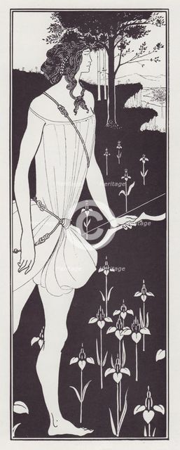 Atalanta I, 1895. Creator: Aubrey Beardsley.