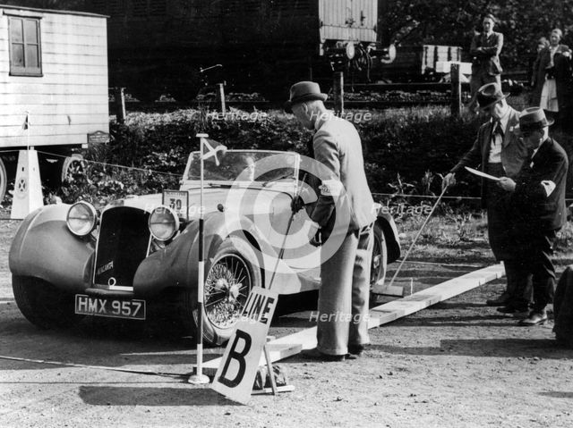 Atalanta on 1939 Scottish rally. Creator: Unknown.