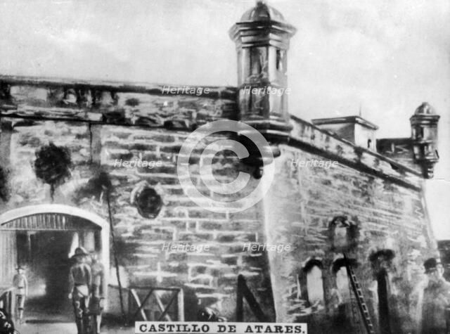 Atares Castle, (1764), 1920s. Artist: Unknown