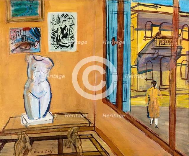 Atelier au torse, c1946. Creator: Dufy, Raoul (1877-1953).