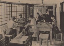 Atelier of the Goldman & Salatsch House Store in Vienna, c. 1910