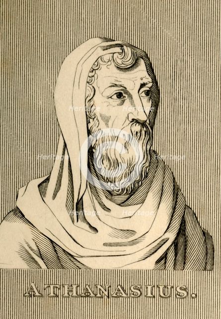 'Athanasius', (c296-373), 1830. Creator: Unknown.