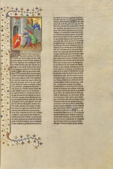 Athaliah, Queen of Judah, Dragged from the Temple, about 1413-1415. Creators: Boucicaut Master, Workshop of the Boucicaut Master