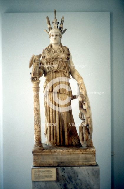 Athena of Varvakion. Artist: Unknown