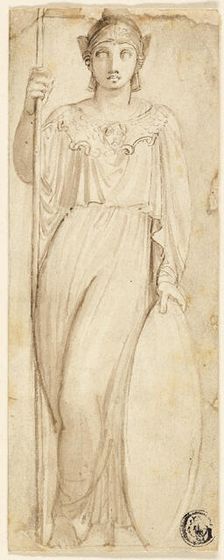 Athena, or Britannia identified as Athena, n.d. Creator: Thomas Stothard