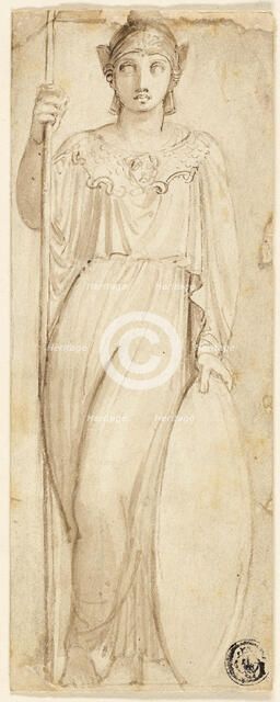 Athena, or Britannia identified as Athena, n.d. Creator: Thomas Stothard.