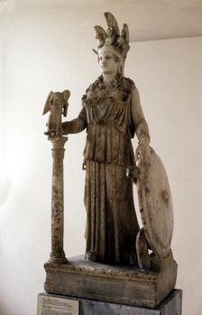 Athena Parthenos (copy) by Phidias