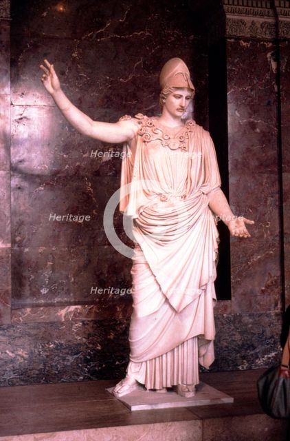 Athena, Roman copy of Greek sculpture, c1st century BC. Artist: Unknown.