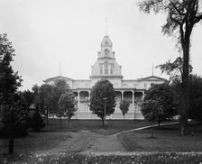 Athenaeum Hotel, Chautauqua, between 1880 and 1897. Creator: William H. Jackson
