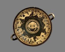 Athenian black-figure footed cup (kylix), c500 BC