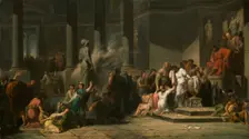 Athenian Girls Drawing Lots 18th century. Artist: Jean Francois Pierre Peyron