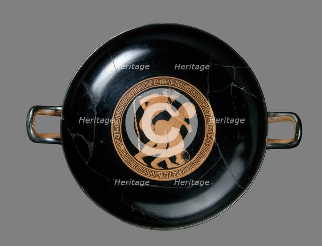 Athenian red-figure cup, man and woman making love, c480BC. Artist: Briseis Painter.