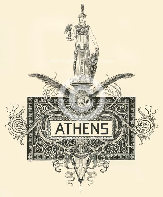 'Athens', late 19th-early 20th century. Creator: Unknown.