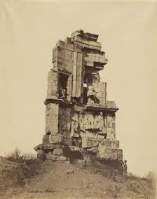 Athens - Philopappos monument, 1865. Creator: Konstantinos Dimitriou