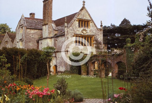 Athelhampton House, Early Tudor Medieval Manor, Dorset, 20th century. Artist: CM Dixon.