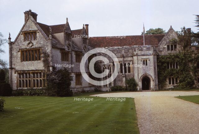 Athelhampton House, Early Tudor Medieval Manor, Dorset, 20th century. Artist: CM Dixon.