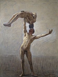 Athletes, 1912. Creator: Eugène Jansson