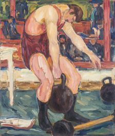 Athletes. Creator: Gosta von Hennigs