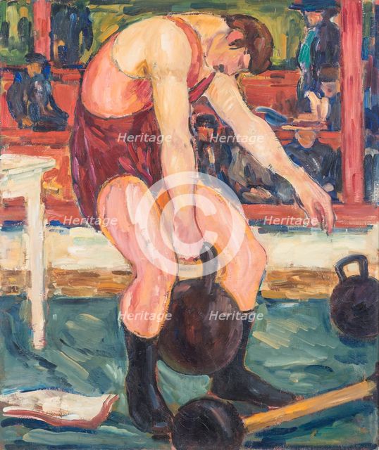 Athletes. Creator: Gosta von Hennigs.