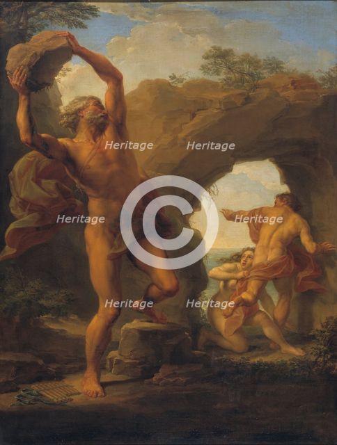 Atis and Galathea, 1761. Creator: Pompeo Batoni.