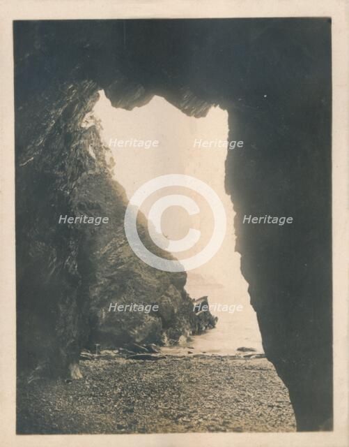 'Atlantic Cavern - Newquay', 1927. Artist: Unknown.