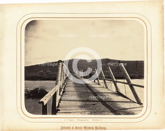 Atlantic & Great Western Railway, 1862. Creator: James Fitzallen Ryder.