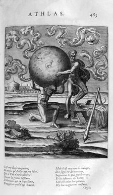 Atlas 1615. Artist: Leonard Gaultier