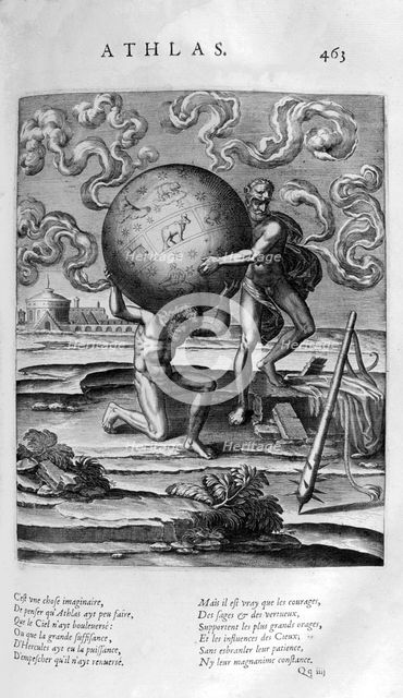 'Atlas', 1615. Artist: Leonard Gaultier