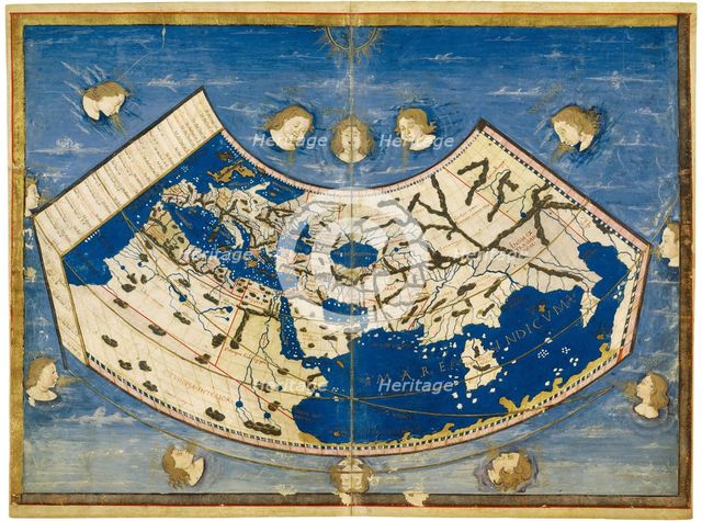 Atlas of Borso d'Este , ca 1466-1467. Creator: Germanus, Donnus Nicolaus (ca. 1420-ca. 1490).