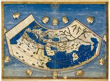 Atlas of Borso d'Este , ca 1466-1467. Creator: Germanus, Donnus Nicolaus (ca. 1420-ca. 1490)