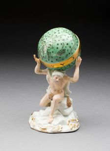 Atlas of the World, Meissen, 18th-19th century. Creator: Meissen Porcelain