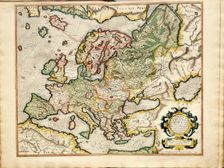 Atlas sive Cosmographicae Meditationes de Fabrica Mundi et Fabricati Fugura (Europe: Livonia, Russia Artist: Mercator, Gerardus (1512-1594)