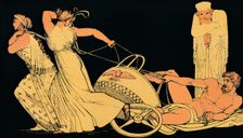 Atossa's Dream 1880. Artist: Flaxman