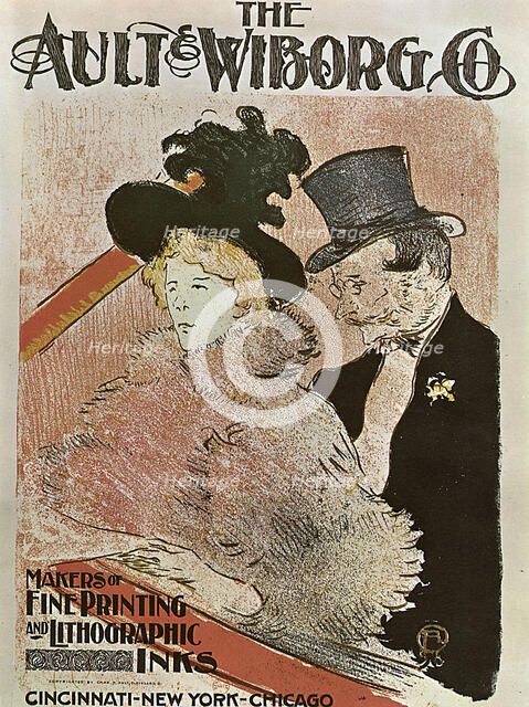 'Au concert', 1896.  Artist: Henri de Toulouse-Lautrec