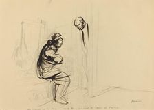 Au congrés de la Paix, c. 1919. Creator: Jean Louis Forain