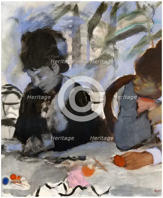 'Au Cafe', c1877-1880 (1958). Artist: Unknown