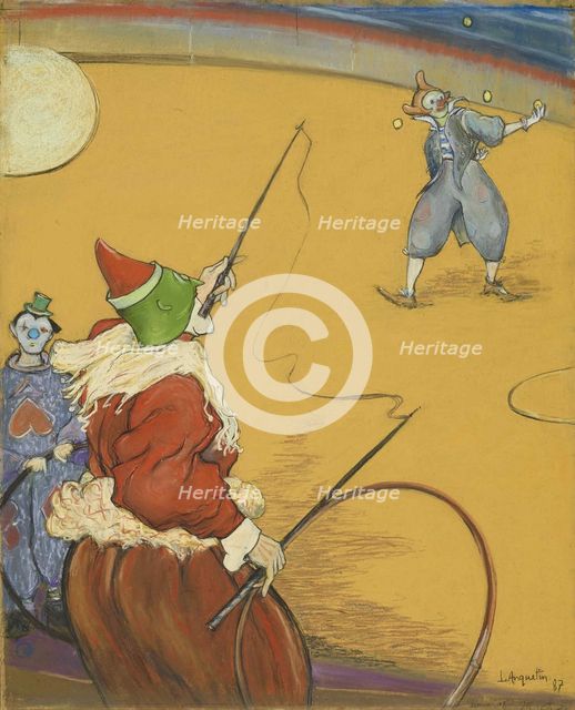 Au cirque Maurice, 1887.