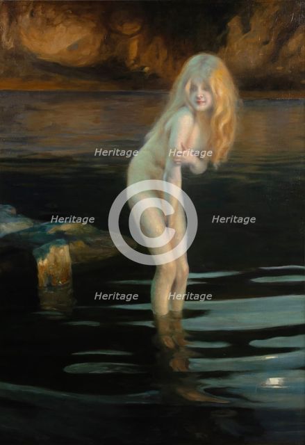 Au crépuscule (At Twilight), c1905-1910. Creator: Paul-Emile Chabas.