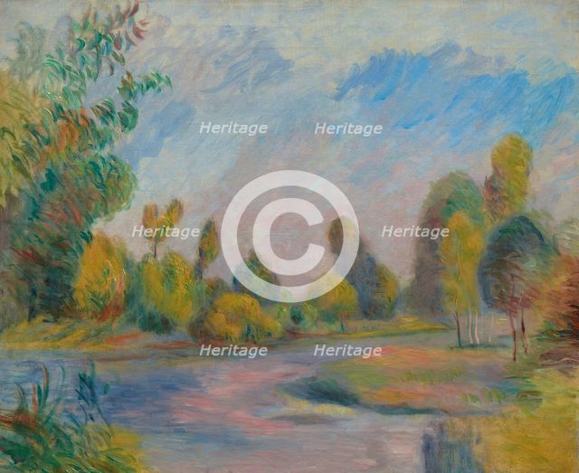 Au bord de la rivière, 1896. Creator: Renoir, Pierre Auguste (1841-1919).