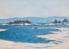 Au bord du fjord de Christiania, 1895. Creator: Monet, Claude (1840-1926)