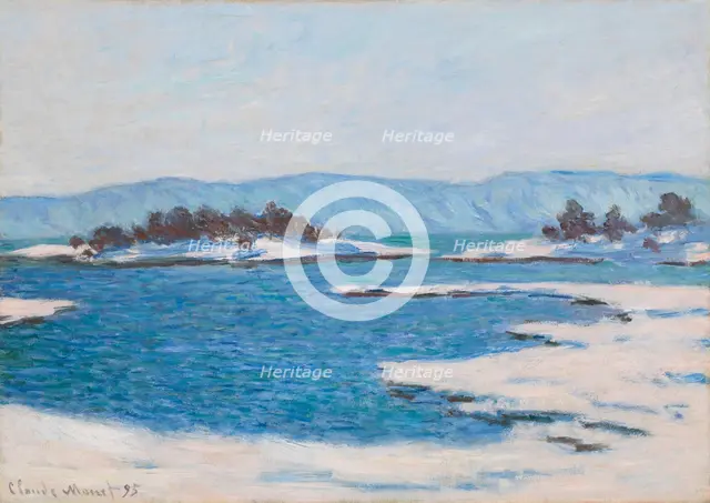 Au bord du fjord de Christiania, 1895. Creator: Monet, Claude (1840-1926).