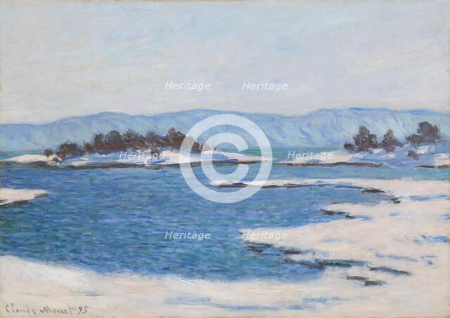 Au bord du fjord de Christiania, 1895. Creator: Monet, Claude (1840-1926).