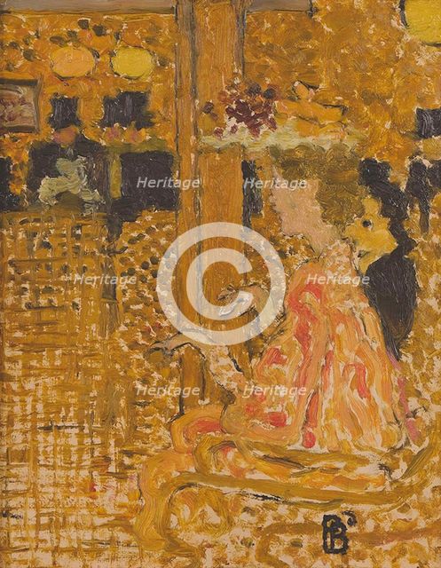 Au Bar, 1892. Creator: Bonnard, Pierre (1867-1947).