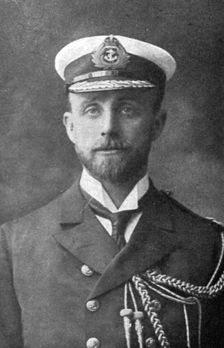 Au fort de la bataille Jutland ; Le contre-amiral sir Robert Keith Arbuthnot, qui perit..., 1916. Creator: Unknown
