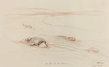 Au fil de la Marne, 1918. Creator: Jean Louis Forain
