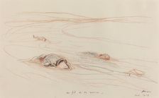 Au fil de la Marne, 1918. Creator: Jean Louis Forain